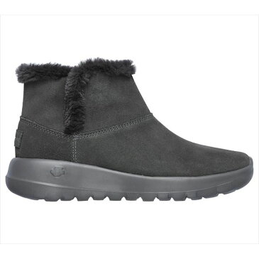 [在庫処分品につき返品交換不可][SKECHERS]スケッチャーズレディースブーツON-THE-GO JOY - BUNDLE UP(15501)(CHAR)チャコール