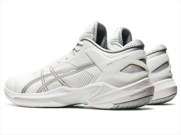[asics]アシックスバスケットボールシューズGELBURST 24 LOW(1063A027)(100)ホワイト/ピュアシルバー