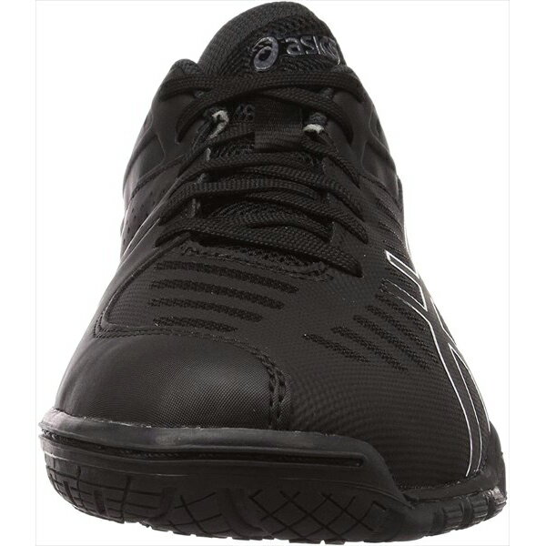 [asics]アシックス男女兼用 卓球シューズアタック エクスカウンター 2(1073A044)(001)ブラック/グラファイトグレー