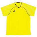 【1点までメール便可】 asics アシックスジュニア卓球ゲームシャツ(XK1065)(86)フラッシュイエロー