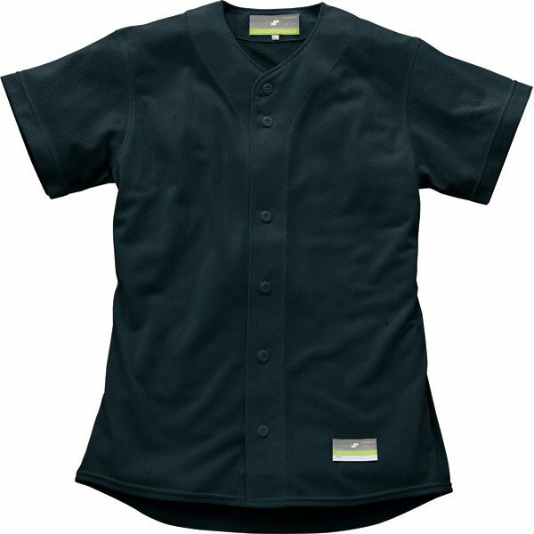 [SSK]エスエスケイジュニア用・無地メッシュシャツ(US0001JM)(90)ブラック