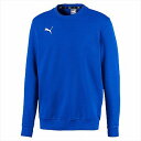 プーマteamGOAL23 Casuals Crew Neck Sweat(656969)(02)エレクトリック ブルー レモネード