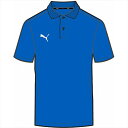 [puma]v[}teamGOAL23 Casuals Polo(656978)(02)GNgbN u[ l[h/v[} ubN