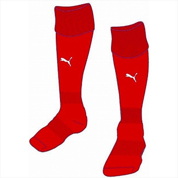 [puma]プーマLIGA Jr Stocking(729880)(12)ラズベリー/ホワイト 1