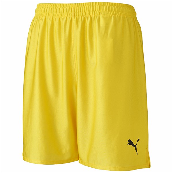 【1点までメール便可】[PUMA]プーマLIGA ゲームパンツ コア(729969)(07)サイバー イエロー/プーマ ブラック