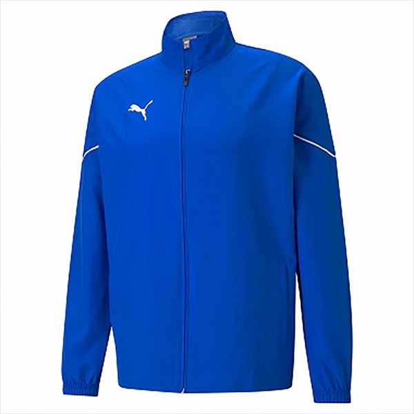 【6/4 20時~6/10 エントリーでポイント10倍】[PUMA]プーマTEAMRISE ウーブンジャケット(657644)(02)エレクトリック ブルー レモネード/プーマ ブラック(4)