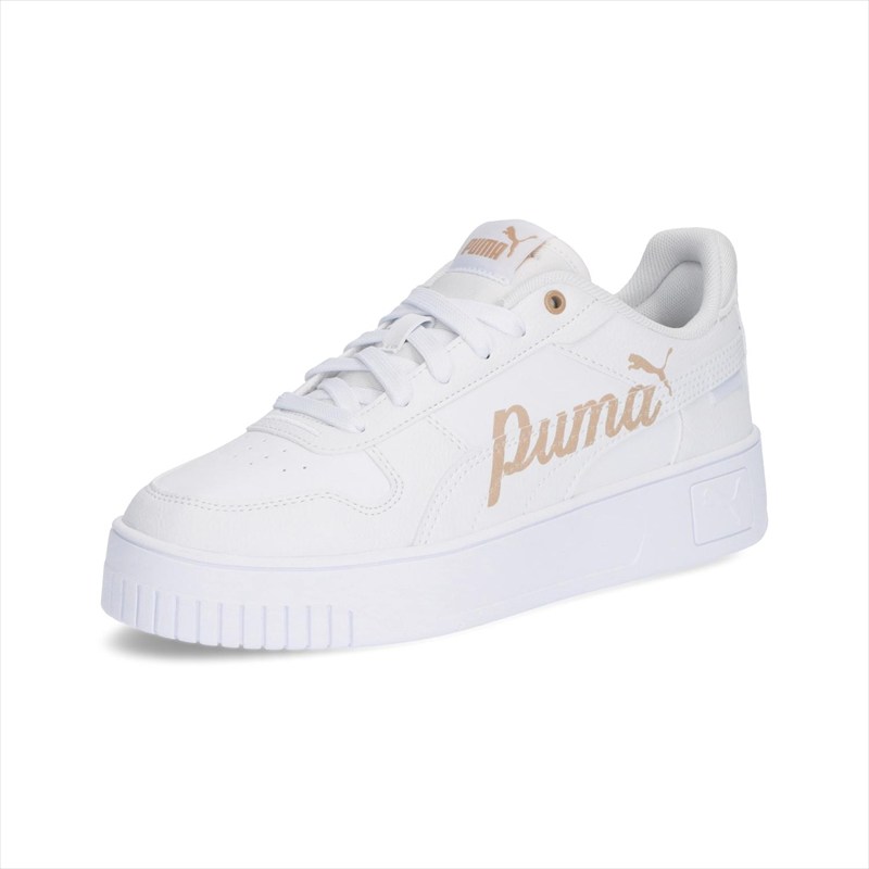 [puma]プーマレディースカジュアルシューズキャリーナ ストリート PUMA(400275)(02)プーマ ホワイト/ライト サンド