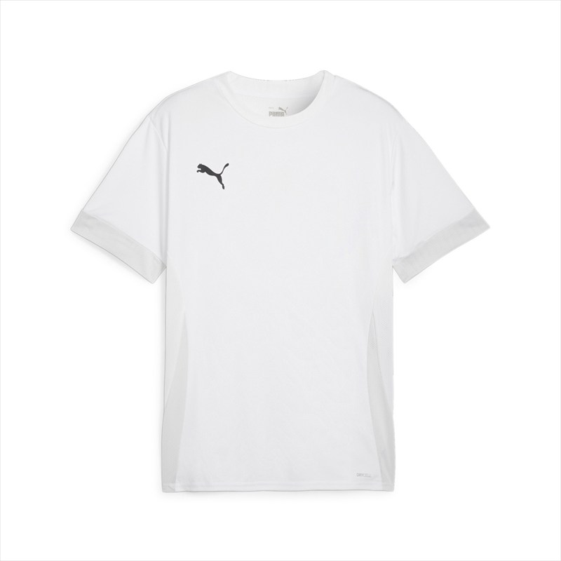 【1點(diǎn)までメール便可】[puma]プーマteamGOAL ゲームシャツ(706362)(04)プーマ ホワイト/プーマ ブラック/フェザー グレー