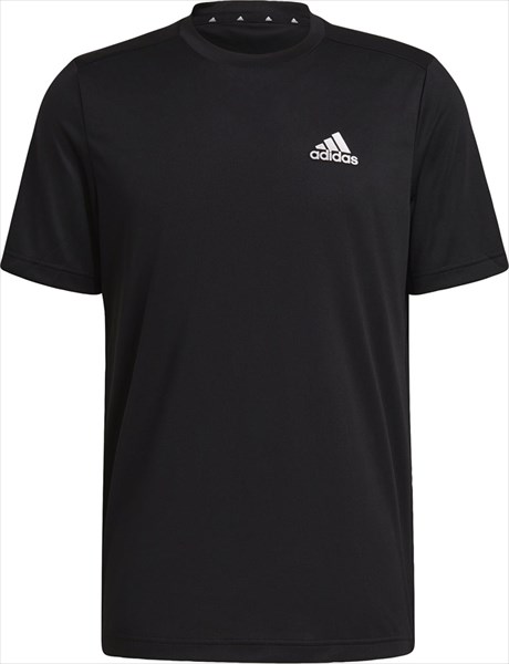 [adidas]アディダス メンズM D2M PL Tシャツ(42164)(GM2090)ブラック/ホワイト