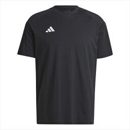 [adidas]アディダスTIRO23 C コットンTシャツ(D2058)(HK8036)ブラック/ホワイト