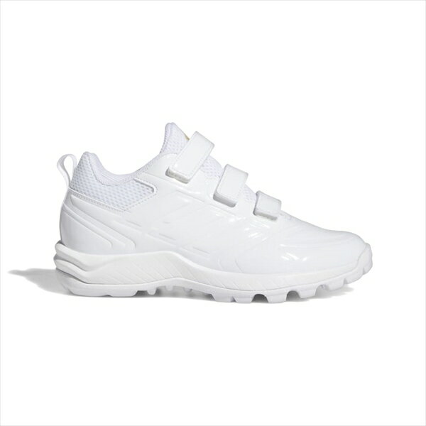 [adidas]アディダスジュニア野球トレーニングシューズJapan Trainer AC K(GW1958)(GW1958)フットウェアホワイト/フットウェアホワイト/ゴールドメタリック(4)