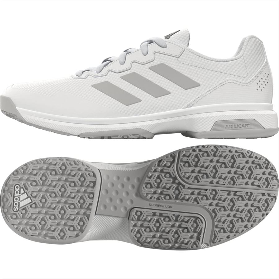 [adidas]アディダステニスシューズGameCourt 2 U OC(GZ4768)フットウェアホワイト/グレーツー/フットウェアホワイト