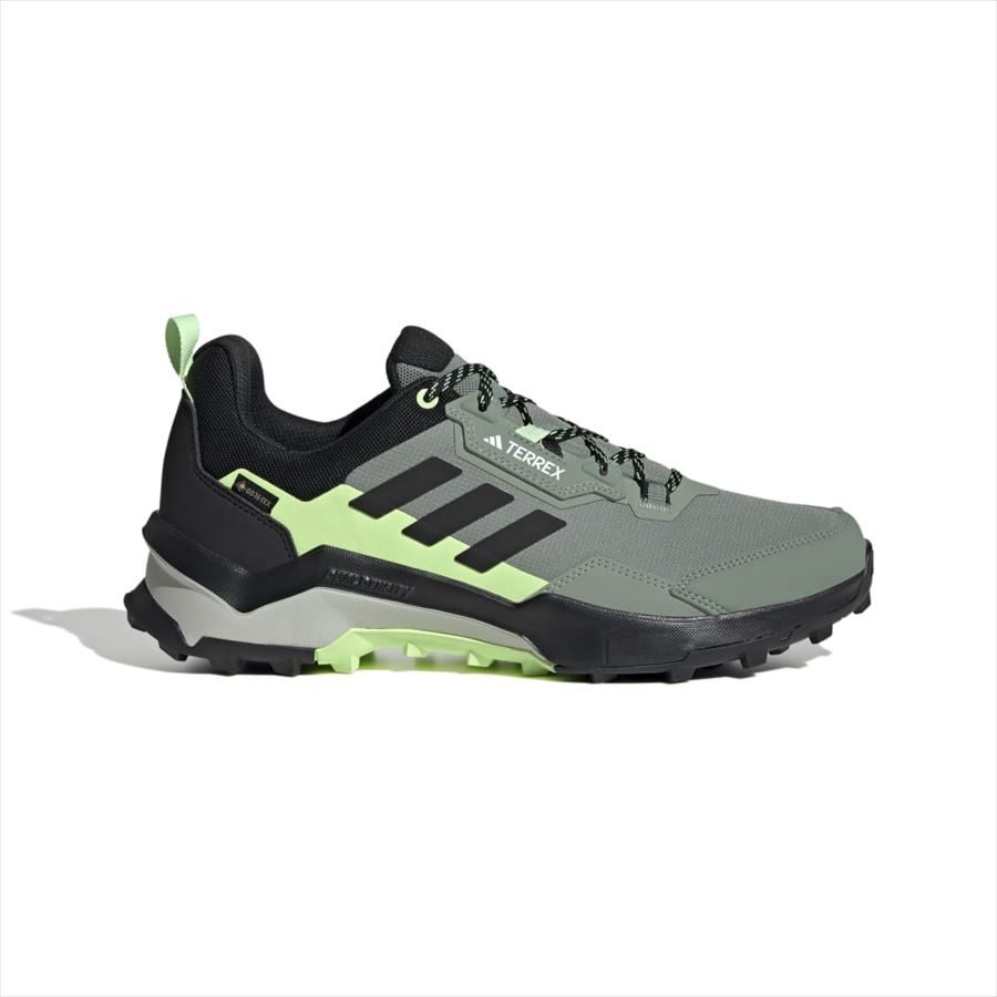 adidas アディダスハイキングシューズTERREX AX4 GTX(IE2569)シルバーグリーン/コアブラック/クリスタルジェイド