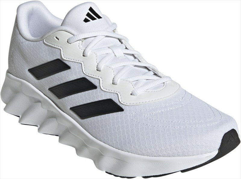 [adidas]アディダスランニングシューズスイッチ ムーブ(ID5252)フットウェアホワイト/コアブラック/ヘイローシルバー