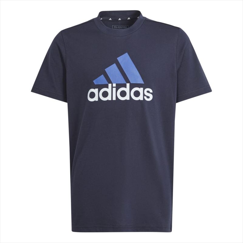 [adidas]アディダス キッズU ESS BL Tシャツ(ECN72)(IS2587)レジェンドインク/セミルシッドブルー/ハローブルー