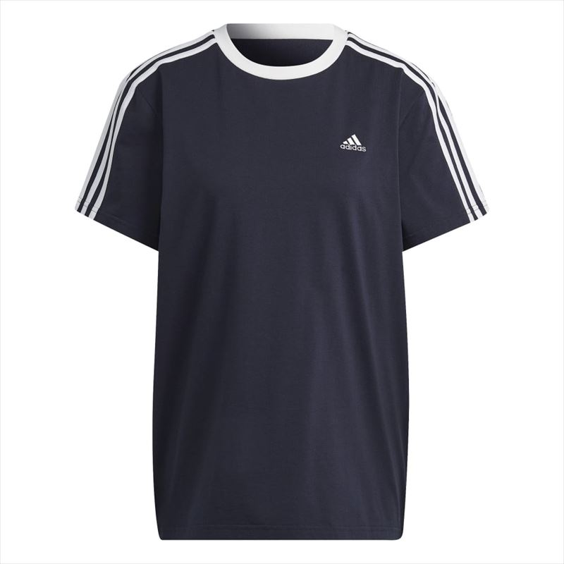 [adidas]アディダス レディースW ESS 3S BF Tシャツ(IXV18)(HC0105)レジェンドインク/ホワイト