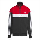 [adidas]アディダス キッズU ESS TIB ウォームアップジャケット(JSY39)(IS5171)ブラック