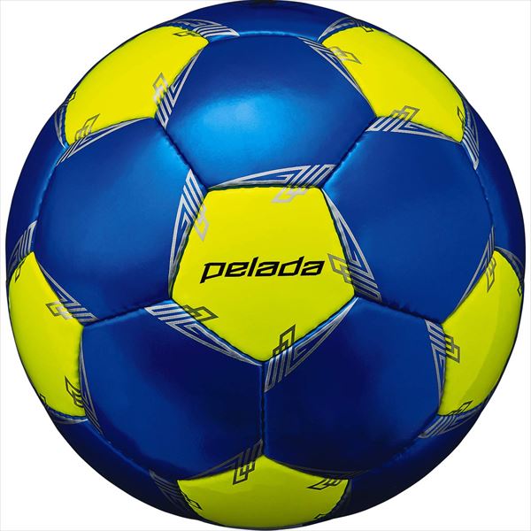 [molten]モルテンサッカーボール検定5号球ペレーダ3000(F5L3000-BL)メタリックブルー×蛍光イエローセール　サッカー　用品　セール