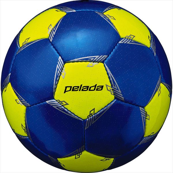 [molten]モルテンサッカーボール検定5号球ペレーダ4000(F5L4000-BL)メタリックブルー×蛍光イエロー安売り　サッカー　用品　セール