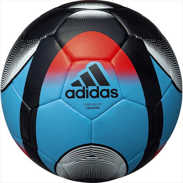 [adidas]アディダスサッカーボール検定5号球スターランサー トレーニング(AF5699SK)ライトブルー