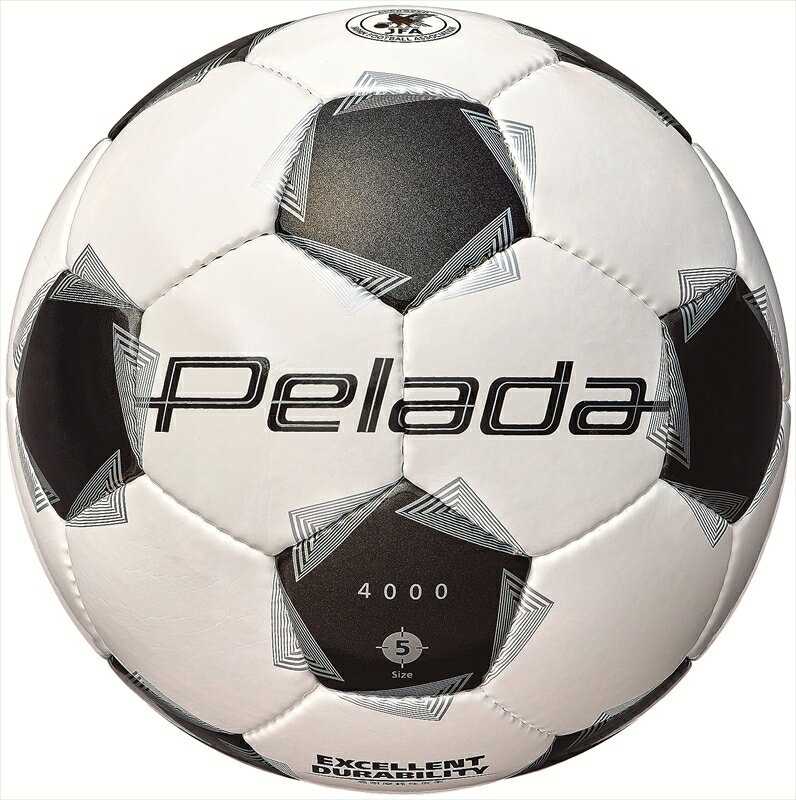 [molten]モルテンサッカーボール検定5号球ペレーダ4000(F5K4000)ホワイト×メタリックブラック