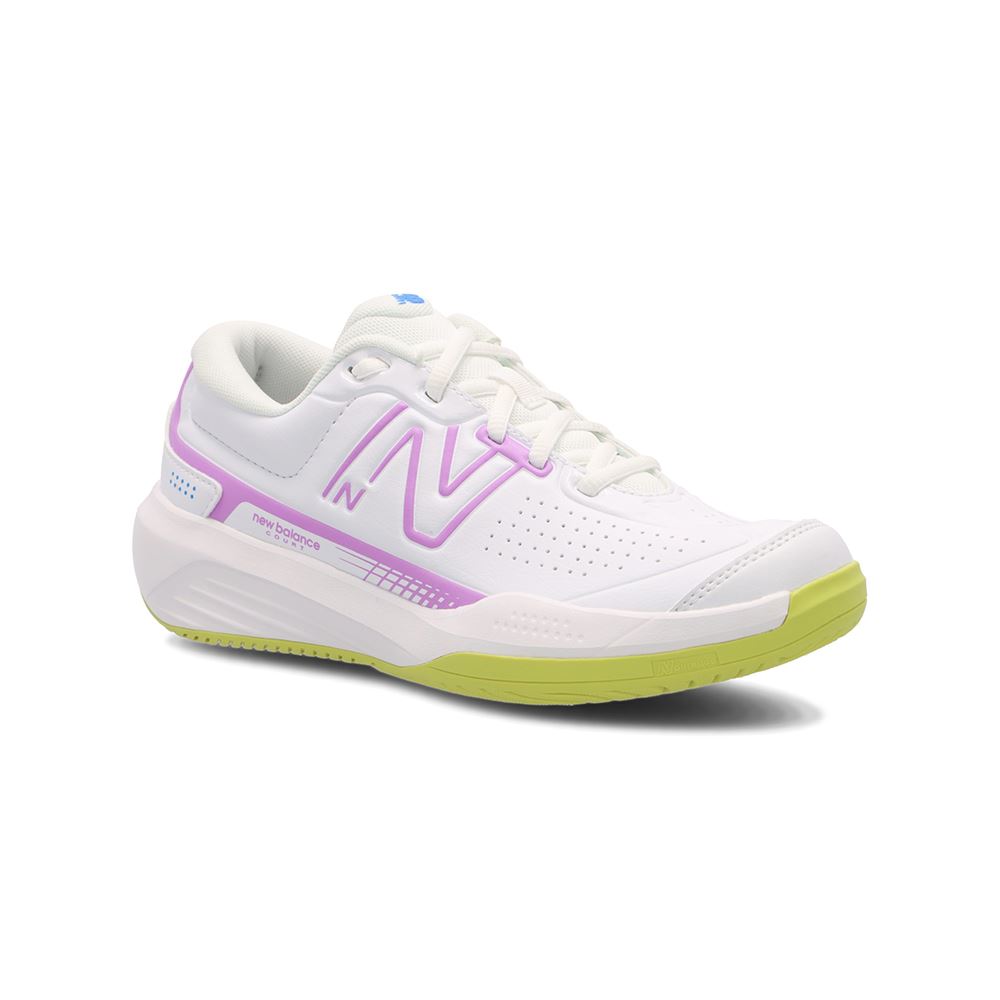 [New Balance]ニューバランスオールコート用レディーステニスシューズ696 H(WCH696K52E)ホワイト