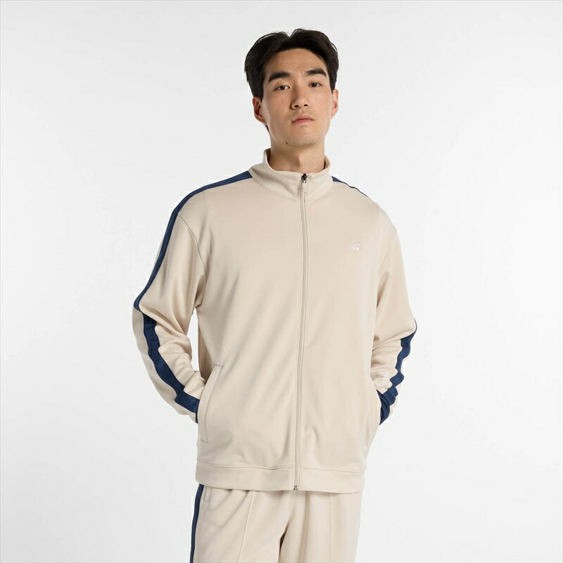 [New Balance]ニューバランスニットトラックジャケット(AMJ51503)(TWF)ティンバーウルフ
