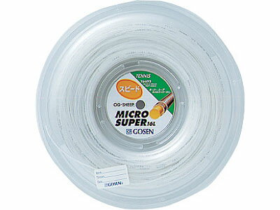 [GOSEN]ゴーセンOG-SHEEP ミクロスーパー16Lロール(TS4012)(10)ホワイト