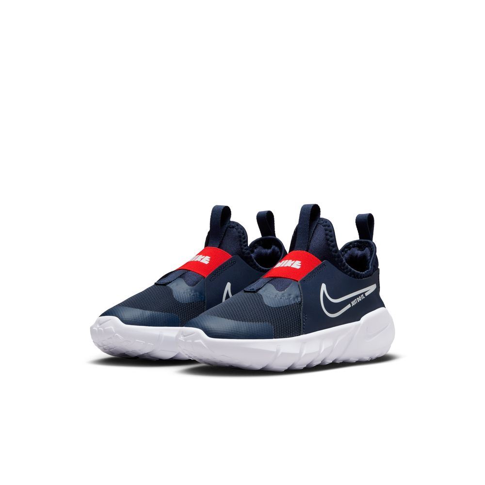 [NIKE]ナイキナイキ フレックス ランナー 2 PSV(DJ6040403)ミッドナイトネイビー/ホワイト/ピカンテレッドのサムネイル