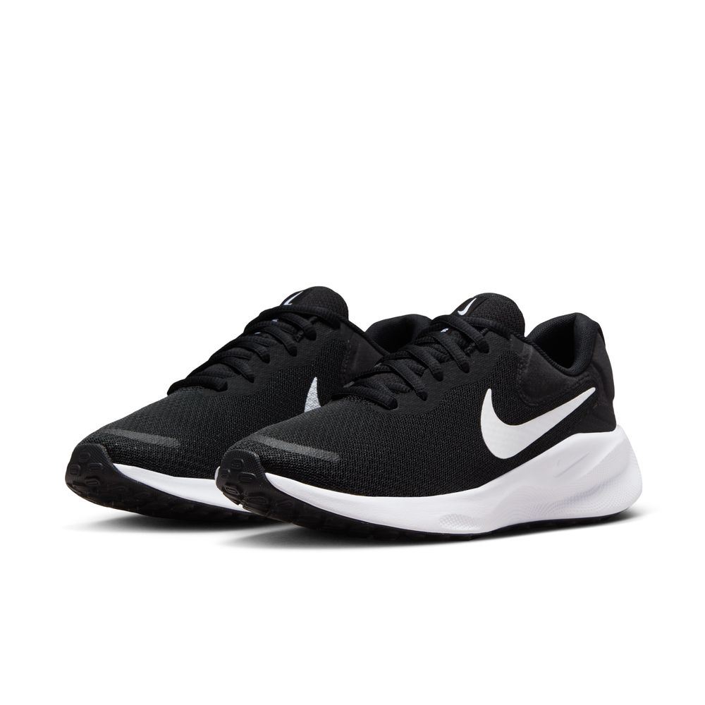 [NIKE]ナイキレディースランニングシューズナイキ ウィメンズ レボリューション 7(FB2208003)ブラック/ホワイト