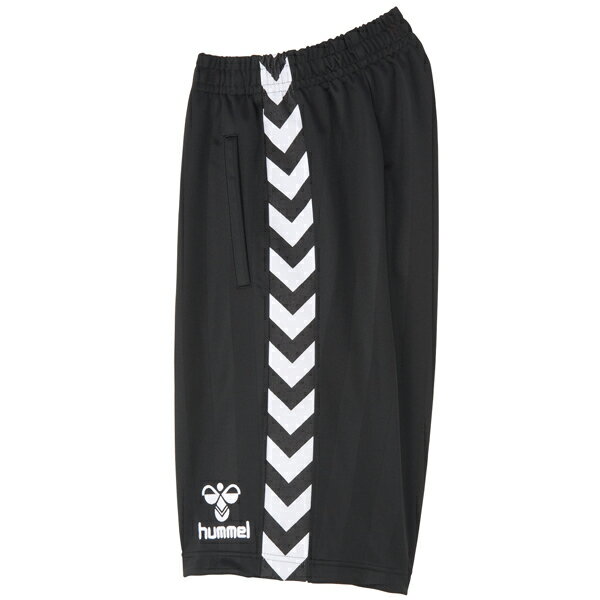 [hummel]ヒュンメルジュニアハーフパンツ(HJT6069)(90)ブラック