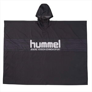 [hummel]ヒュンメルジュニアポンチョ(HJW8092)(90)ブラック