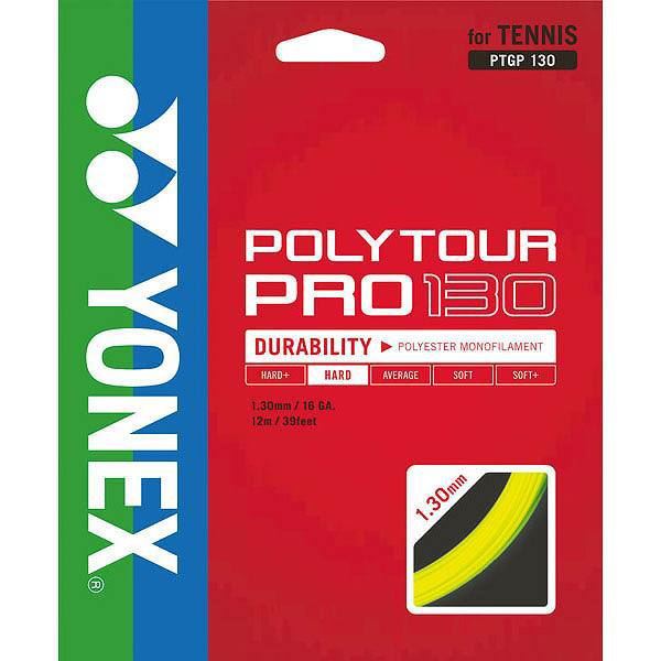 【5/9~15 エントリーでポイント10倍】【数量1までメール便可】[YONEX]ヨネックスポリツアープロ130(PTGP130)(278)グラファイト