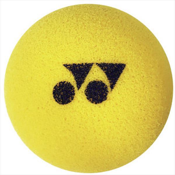 [YONEX]ヨネックステニス練習用ボールスポンジボール2 (12個セット)(TB15)(004)イエロー