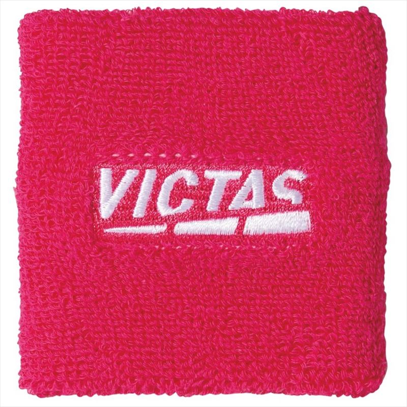 【2点までメール便可】[VICTAS]ヴィクタス卓球アクセサリープレイロゴリストバンド(602401)(7000)ピンク