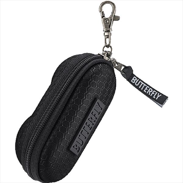 [Butterfly]バタフライ卓球ボールケースヘキサゴン・2ボールホルダー(77120)(278)ブラック