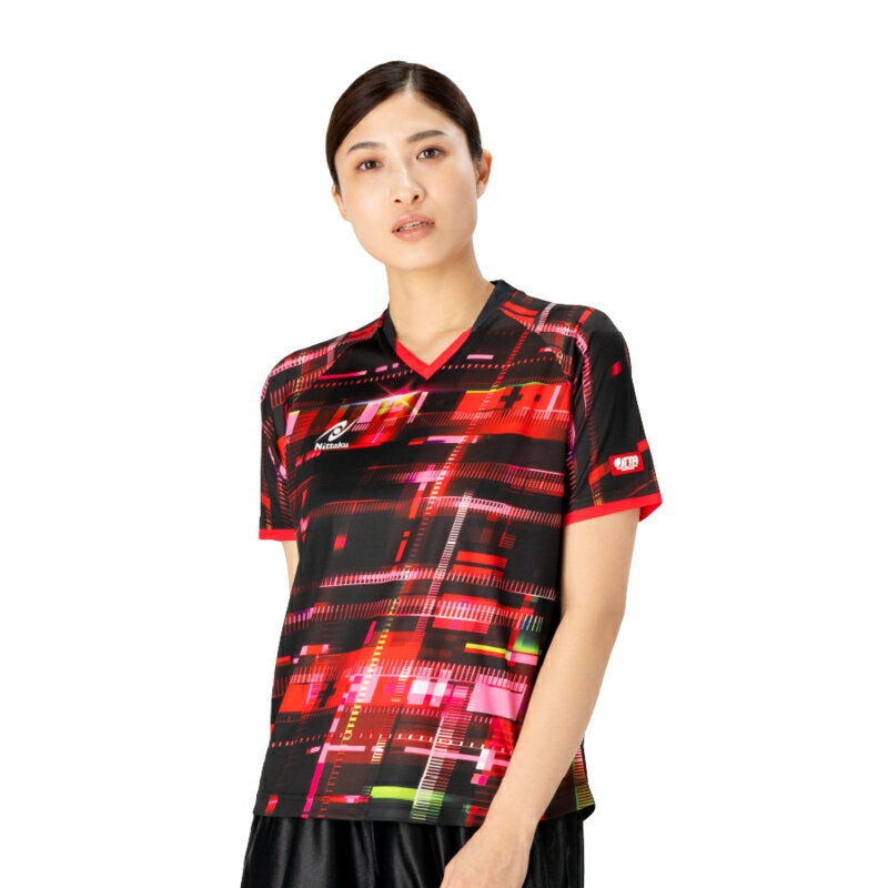 【1点までメール便可】[Nittaku]ニッタクゲームシャツ(ジュニアから大人まで)スカイステラシャツ(NW-22..