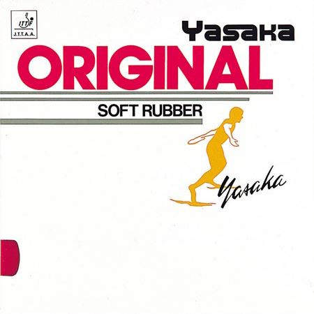 【メール便】[YASAKA]ヤサカ裏ソフトラバー『赤』オリジナル(B-12)(20)レッド