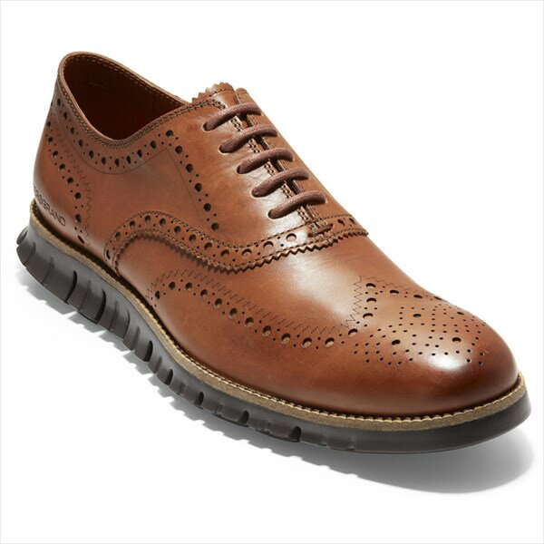 [COLE HAAN]コール ハーンメンズシューズゼログランド ウィングチップ オックスフォード(C29411)ブリティッシュ タンレザー