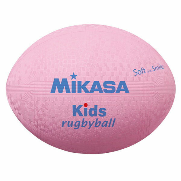 [Mikasa]ミカサスマイルラグビー ラージサイズ キッズ用(KFP)ピンク