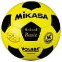 Mikasa ミカササッカーボール 検定球 4号球(SVC402SBCYBK)イエロー/ブラック