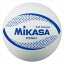 [MIKASA]ミカサソフトバレーボール 円周64(MSN64-W)ホワイト