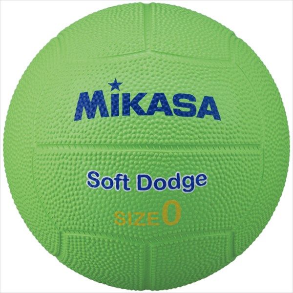 [MIKASA]ミカサソフトドッジボール0号 約220g(STD-0SR-LG)ライトグリーン