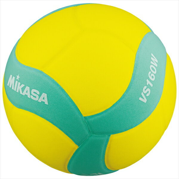 [MIKASA]ミカサバレーボール4号練習球 重量160g(VS160W-Y-G)イエロー/グリーン