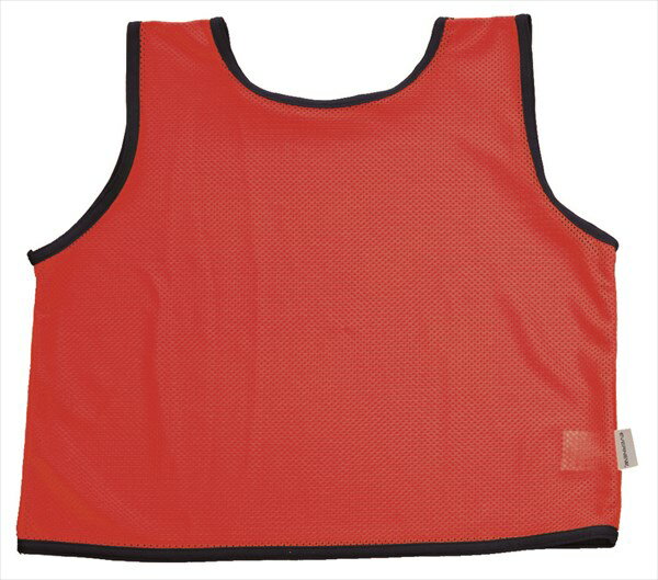 [EVERNEW]エバニューメッシュビブスキッズ(無地5枚組)(EKB409)(100)レッド