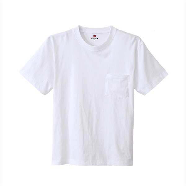 [HANES]ヘインズロケット Tシャツ(H5190)(010)ホワイト