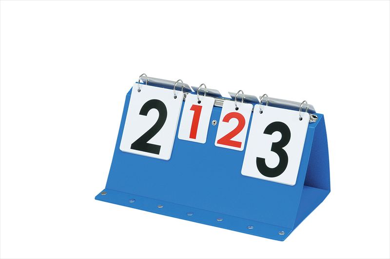 [TOEI LIGHT]トーエイライト両面表示ソフトテニス得点板(B-3958)