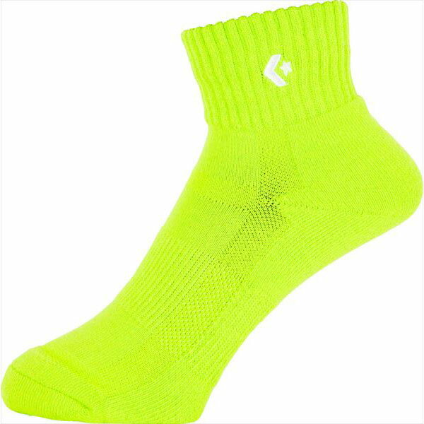 【2点までメール便可】[CONVERSE]コンバースカラーアンクルソックス(CB161003)(4200)ライム