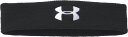 【2点までメール便可】[UNDER ARMOUR]アンダーアーマーUA パフォーマンス ヘッドバンド(1276990)(001)ブラック/ホワイト