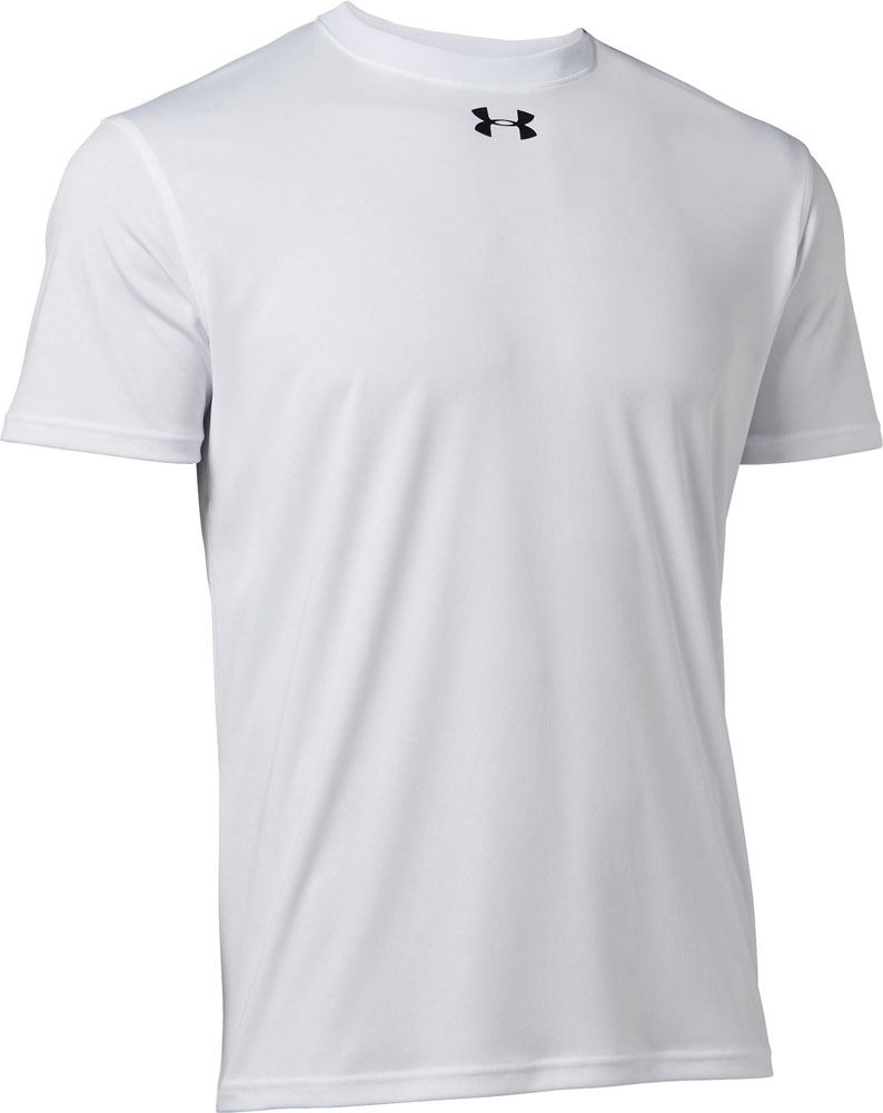 【1点までメール便可】[UNDER ARMOUR]アンダーアーマーUA チーム ショートスリーブ シャツ(1375588)(100)ホワイト/ブラック